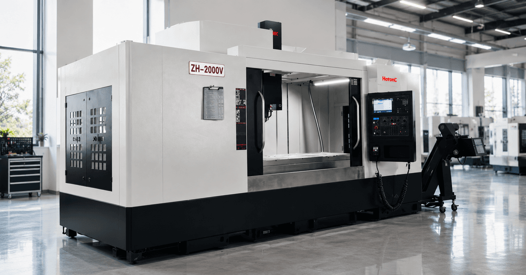 How the ZH-2000V Vertical Machining Center Improves Automation Beam and Robot Guide Rail Production