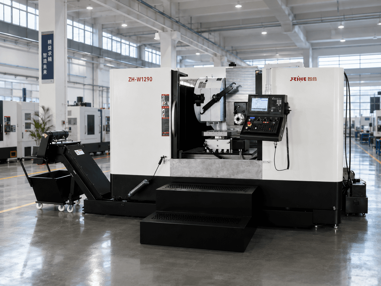 Datum Flow Beats Door Count: Horizontales Bearbeitungszentrum für Gehäuseteile | Zhihe CNC