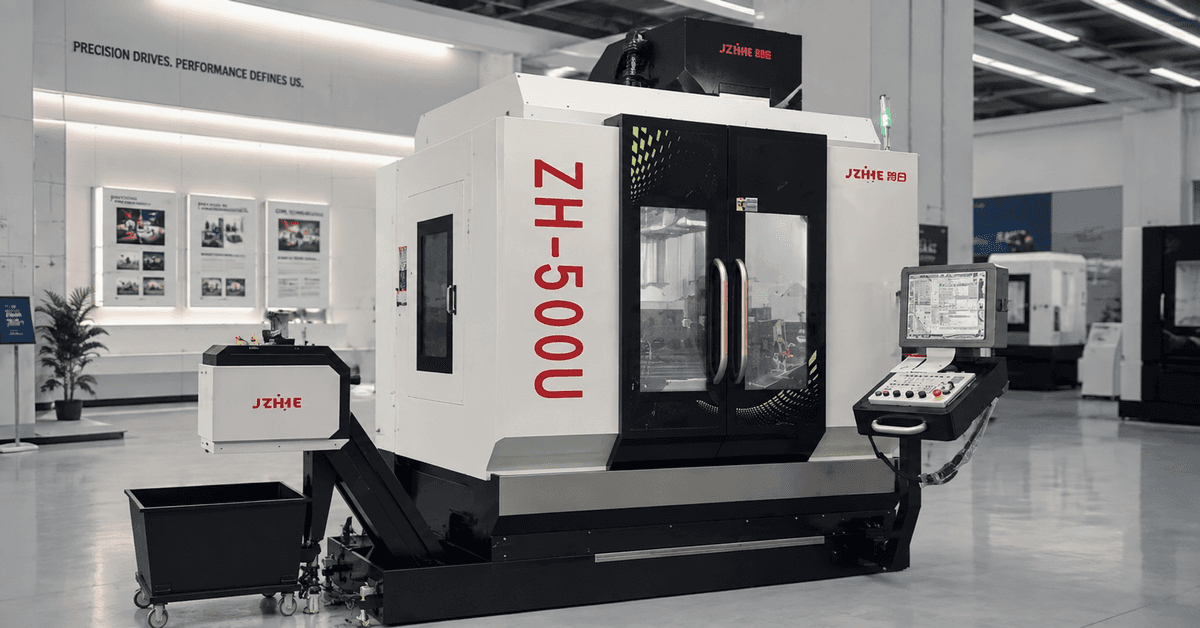 5-axis trunnion machining center for complex multi-surface parts