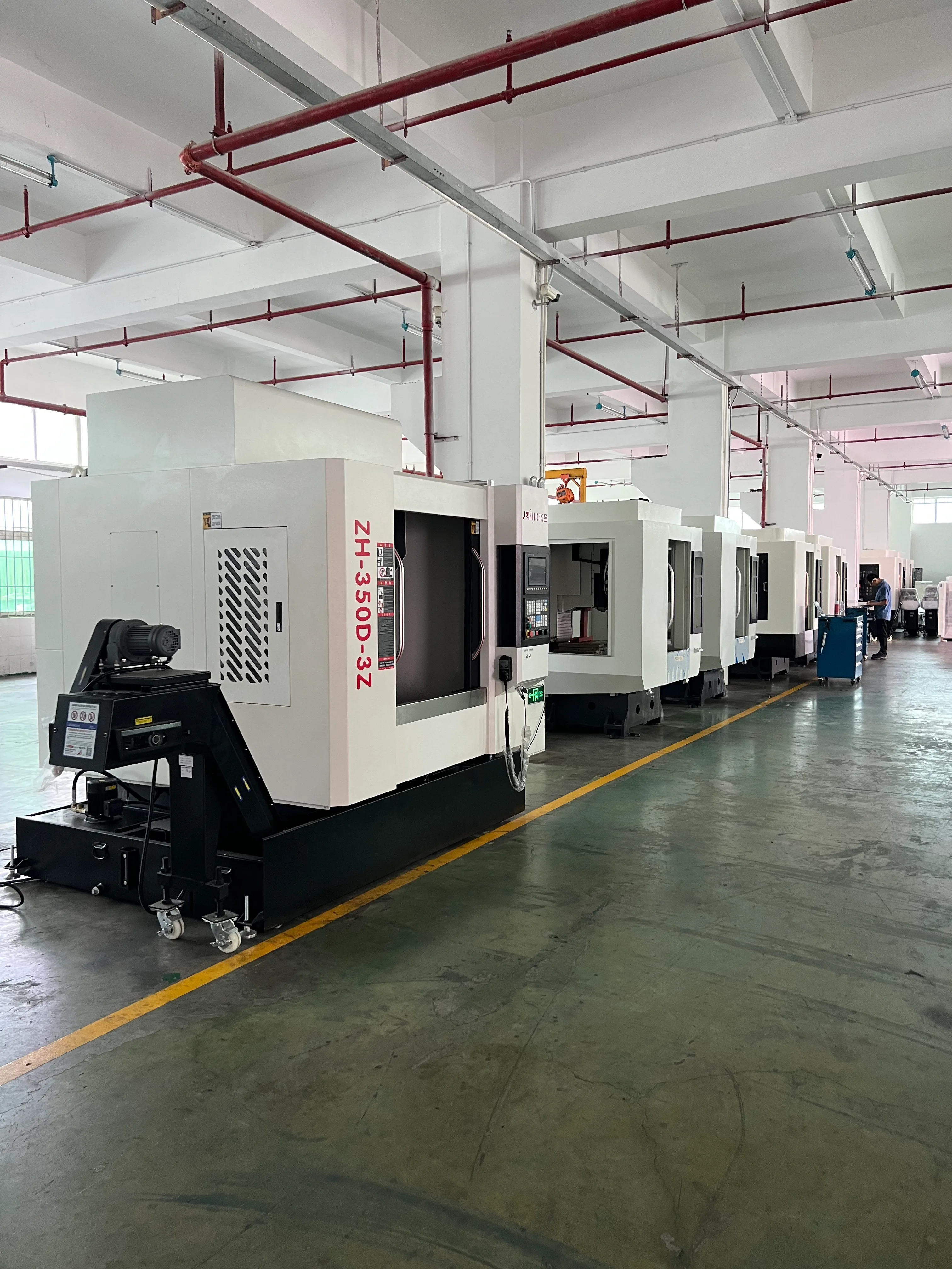 CNC machine for robotics components process review by Zhihe CNC